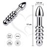 Plug doble punta metalico
